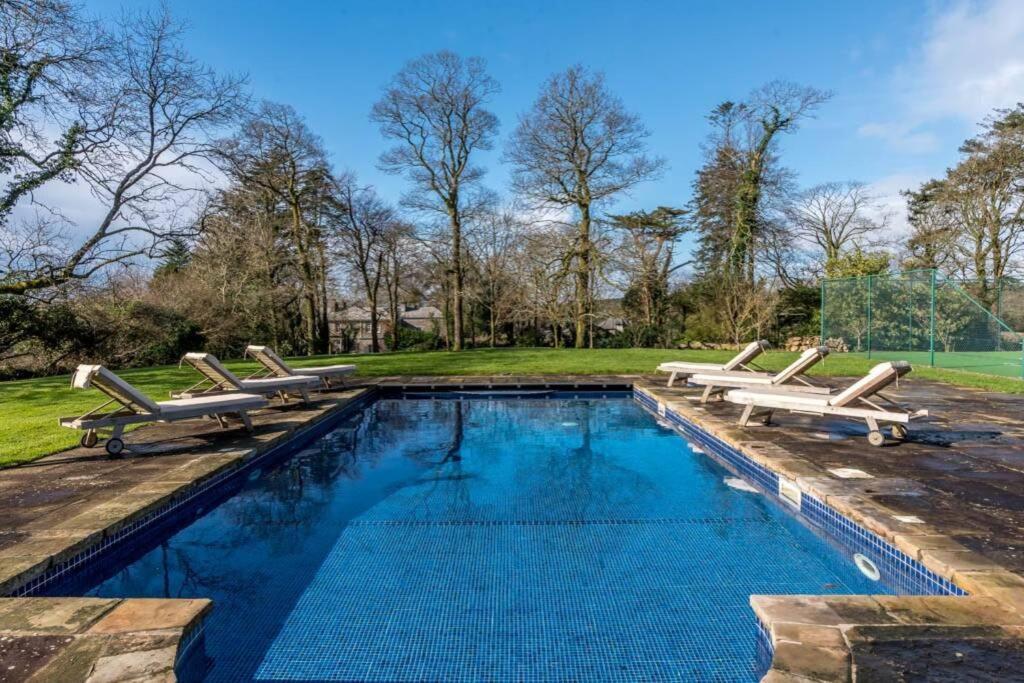 Villa The Manor House At Boconnion Bodmin Exterior foto